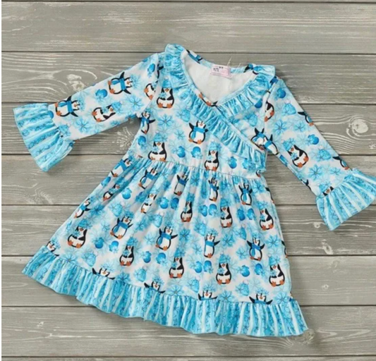 Playful Penguin Dress