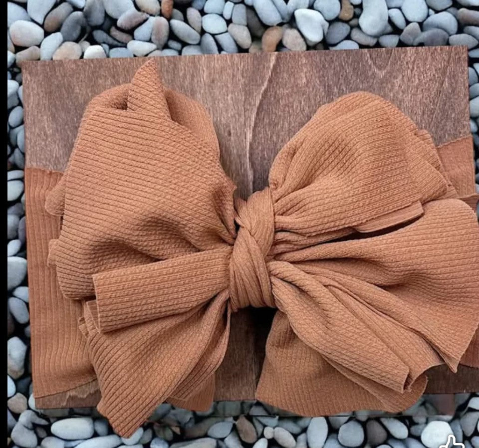 Big Tassel Printed Head Band for girls and babies