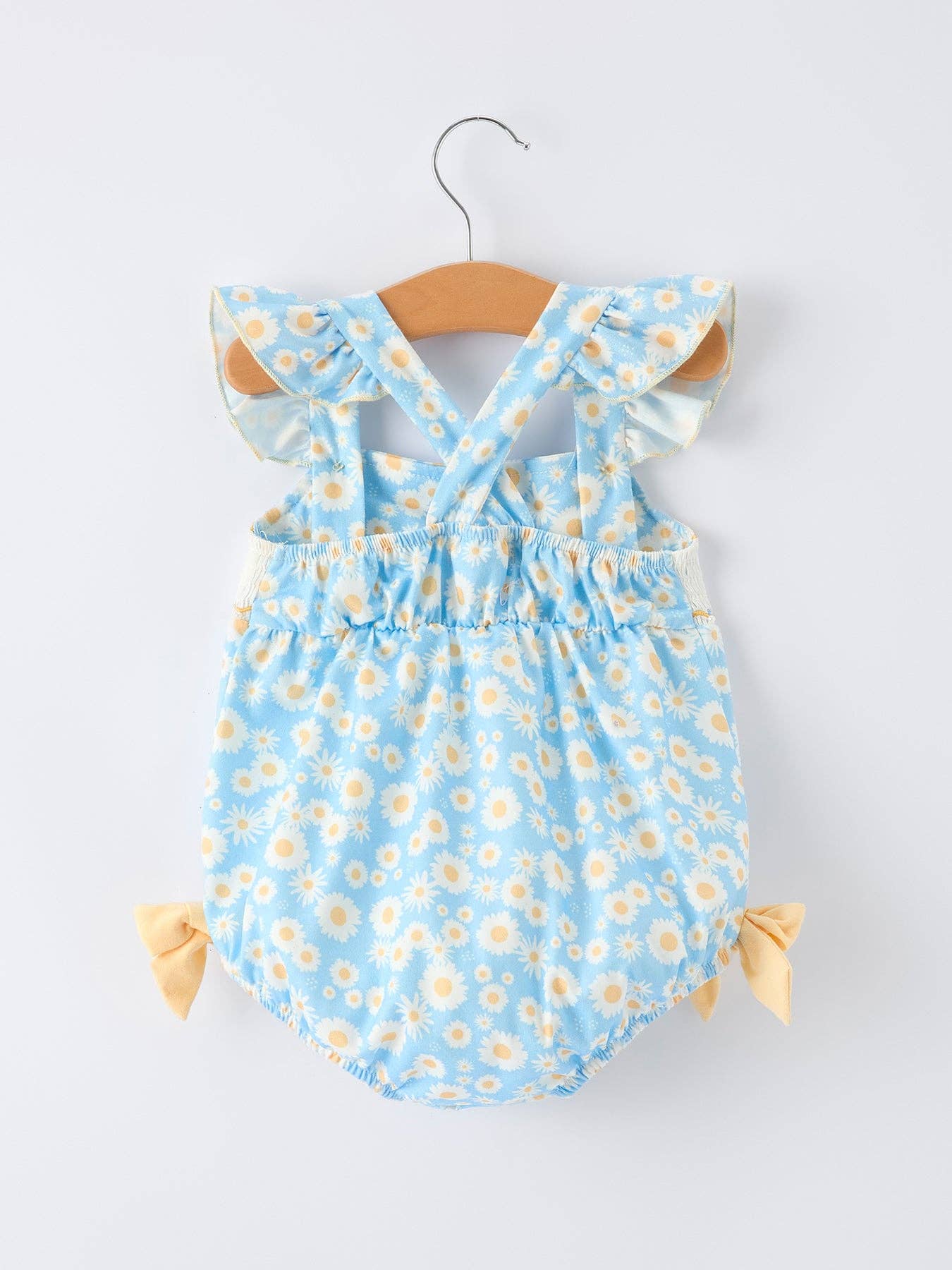 MAMA'S BESTIE Daisy Smocked Romper