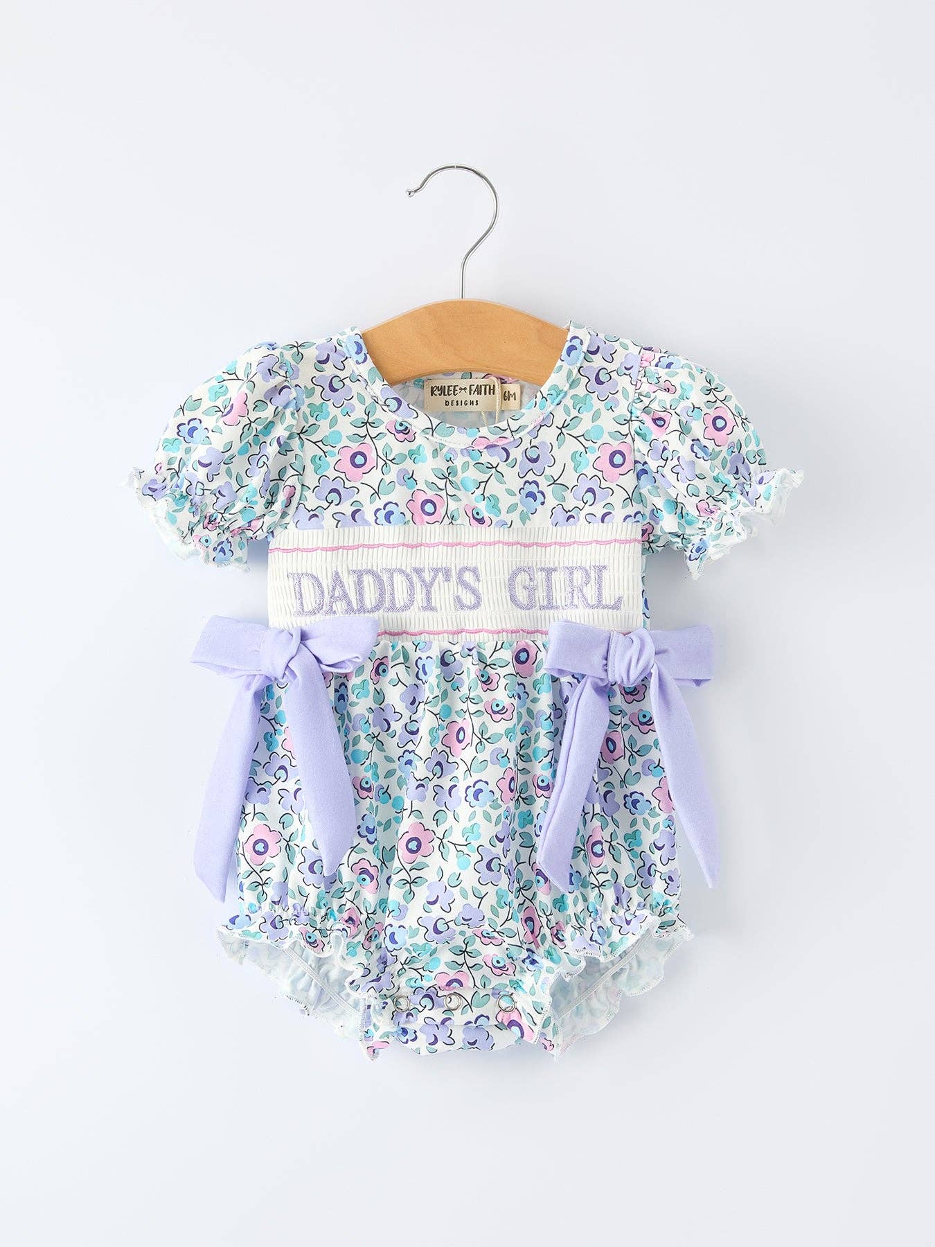 “DADDY'S GIRL” Smocked Romper