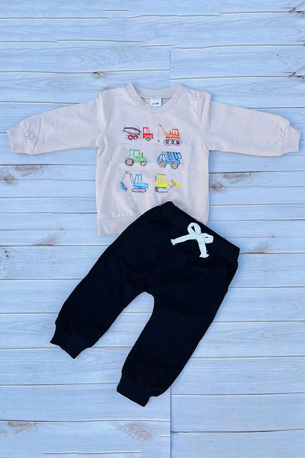 Tractor 2pc boy set