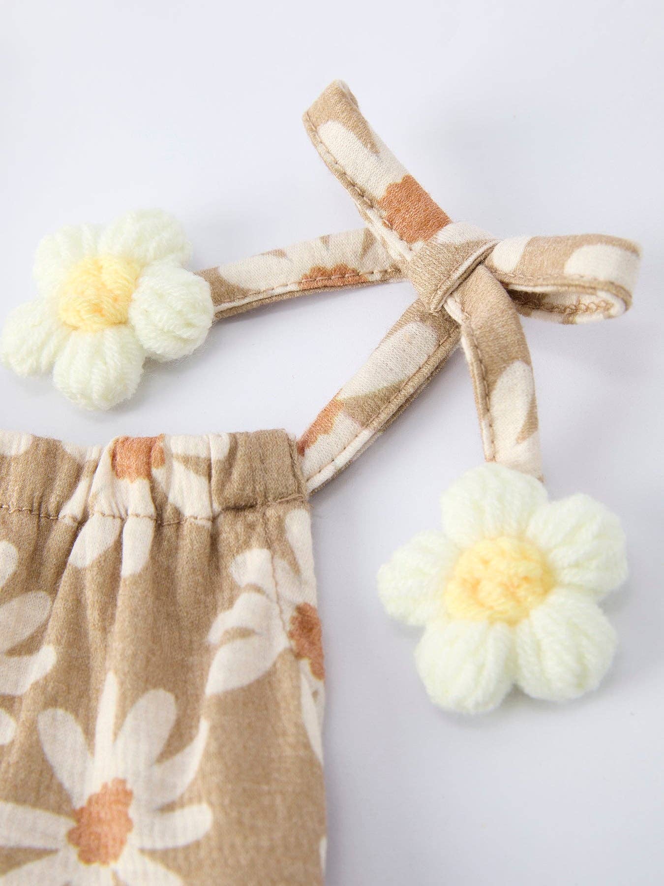 Floral Daisy Baby Girl Romper