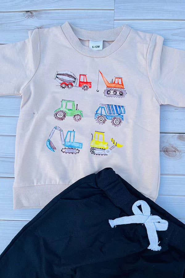 Tractor 2pc boy set