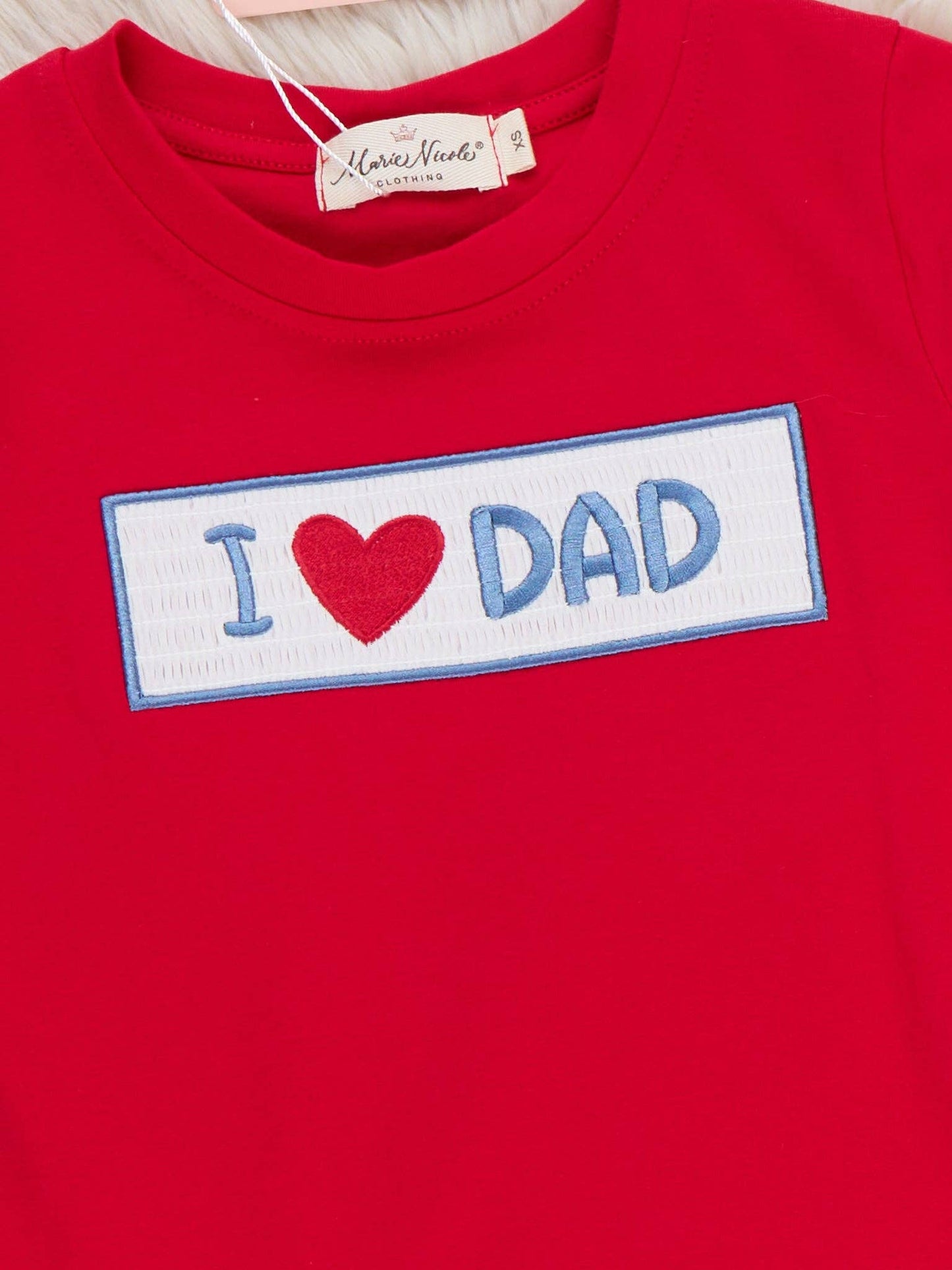 I Love DAD Boys Short Set