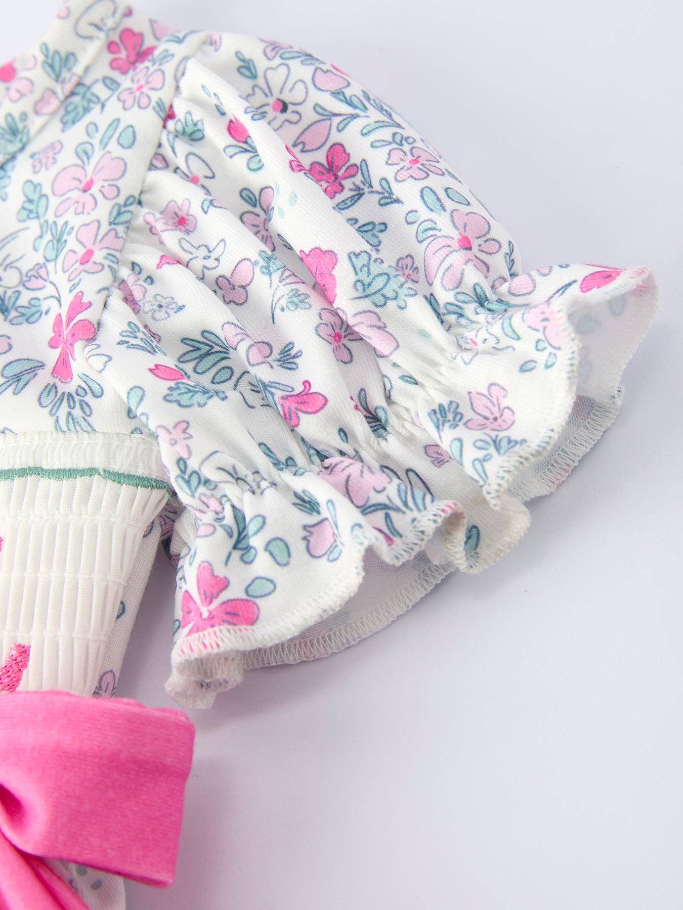 MAMA'S GIRL Smocked Bloomer Set