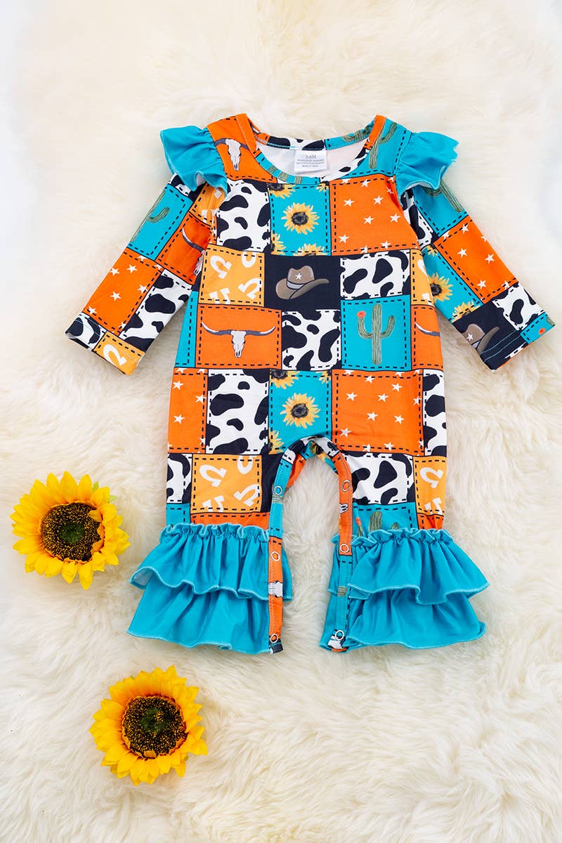 Sunflower Cactus Romper