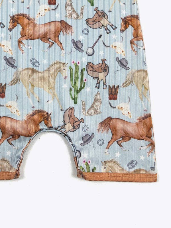 Stallion Boy Romper