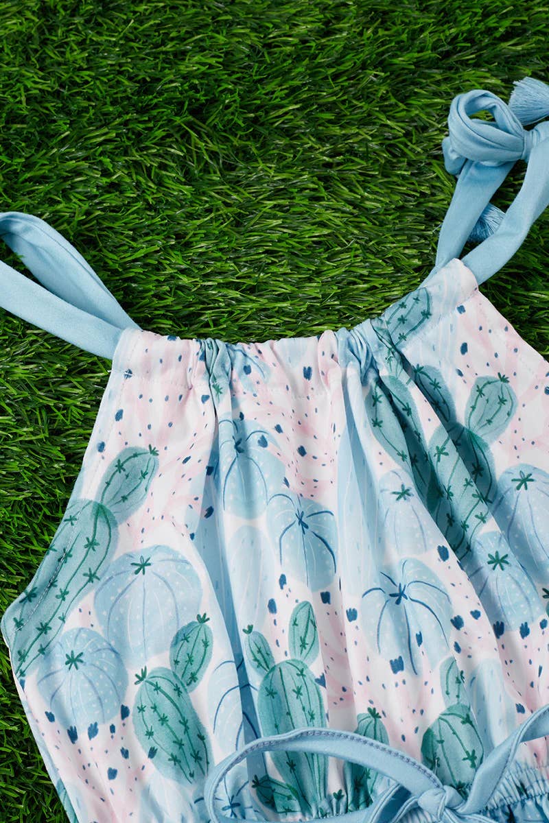 CACTUS PRINTED JUMPSUIT.