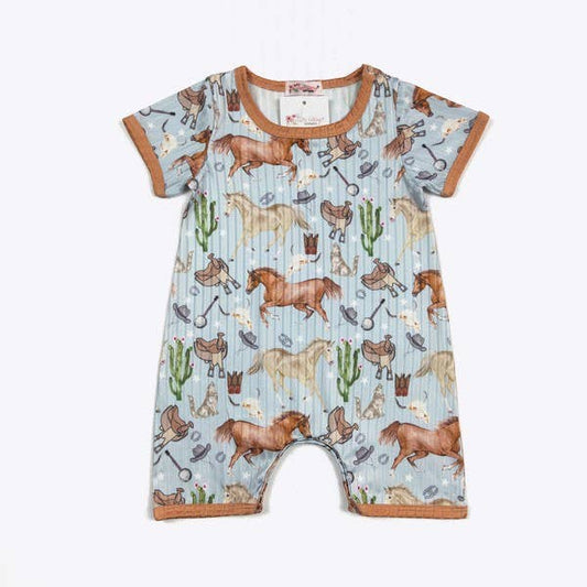 Stallion Boy Romper