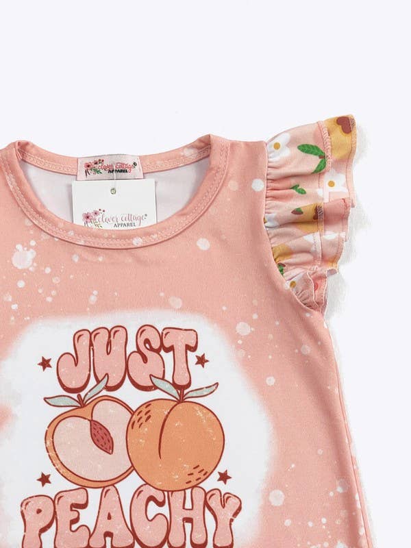 Just Peachy Baby Summer Romper