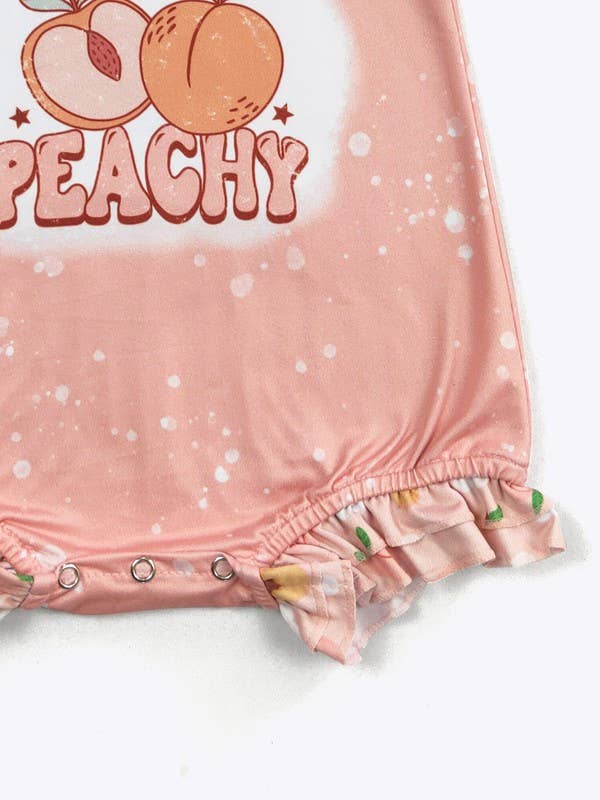Just Peachy Baby Summer Romper
