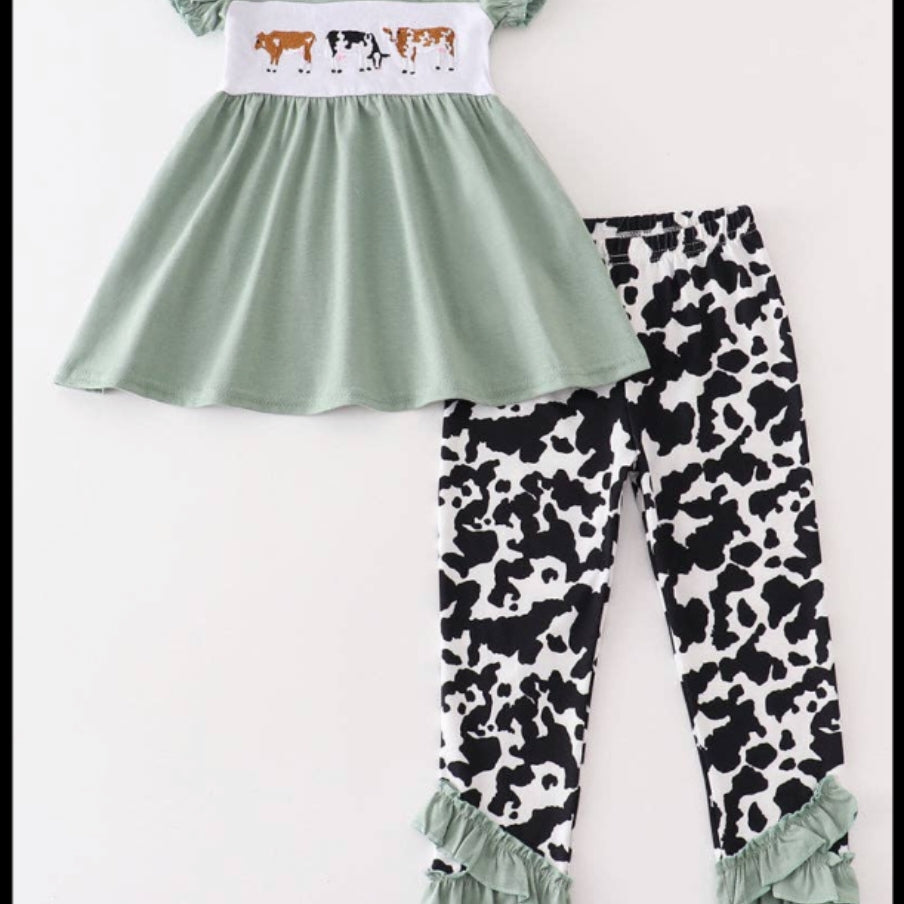 Green Cow Set