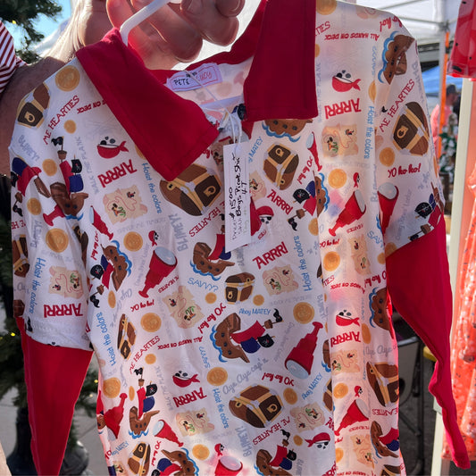 Boys pirate shirt 4T