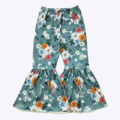 Teal Boots Girls Set