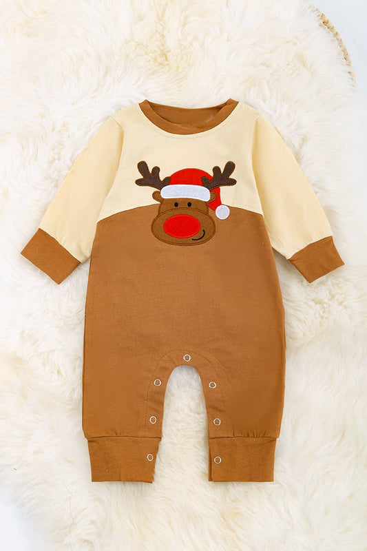 Red Nose Reindeer Romper