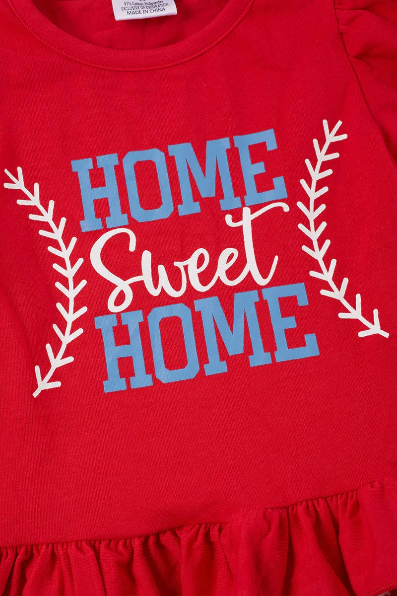 HOME SWEET HOME" BASEBALL SET. OFG55133004 LOI: S