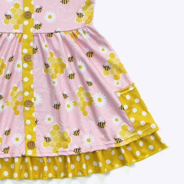 Honeycomb Girls Dress