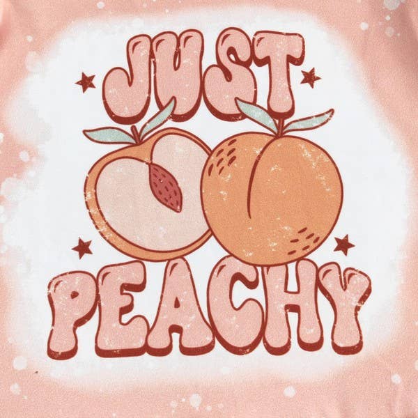 Just Peachy Baby Summer Romper