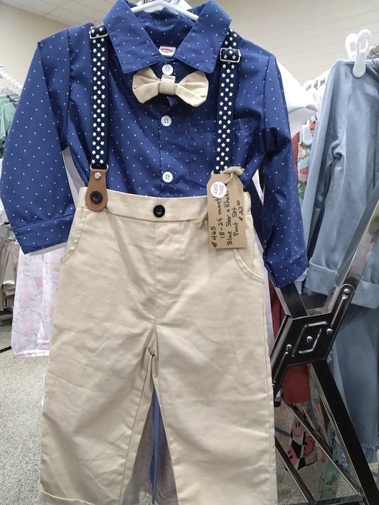 Blue Star Khaki Pant Set